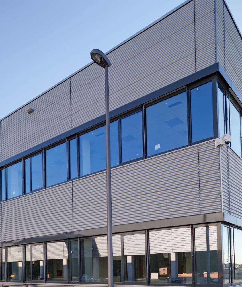 fachada de vidro em Ribeirão Preto